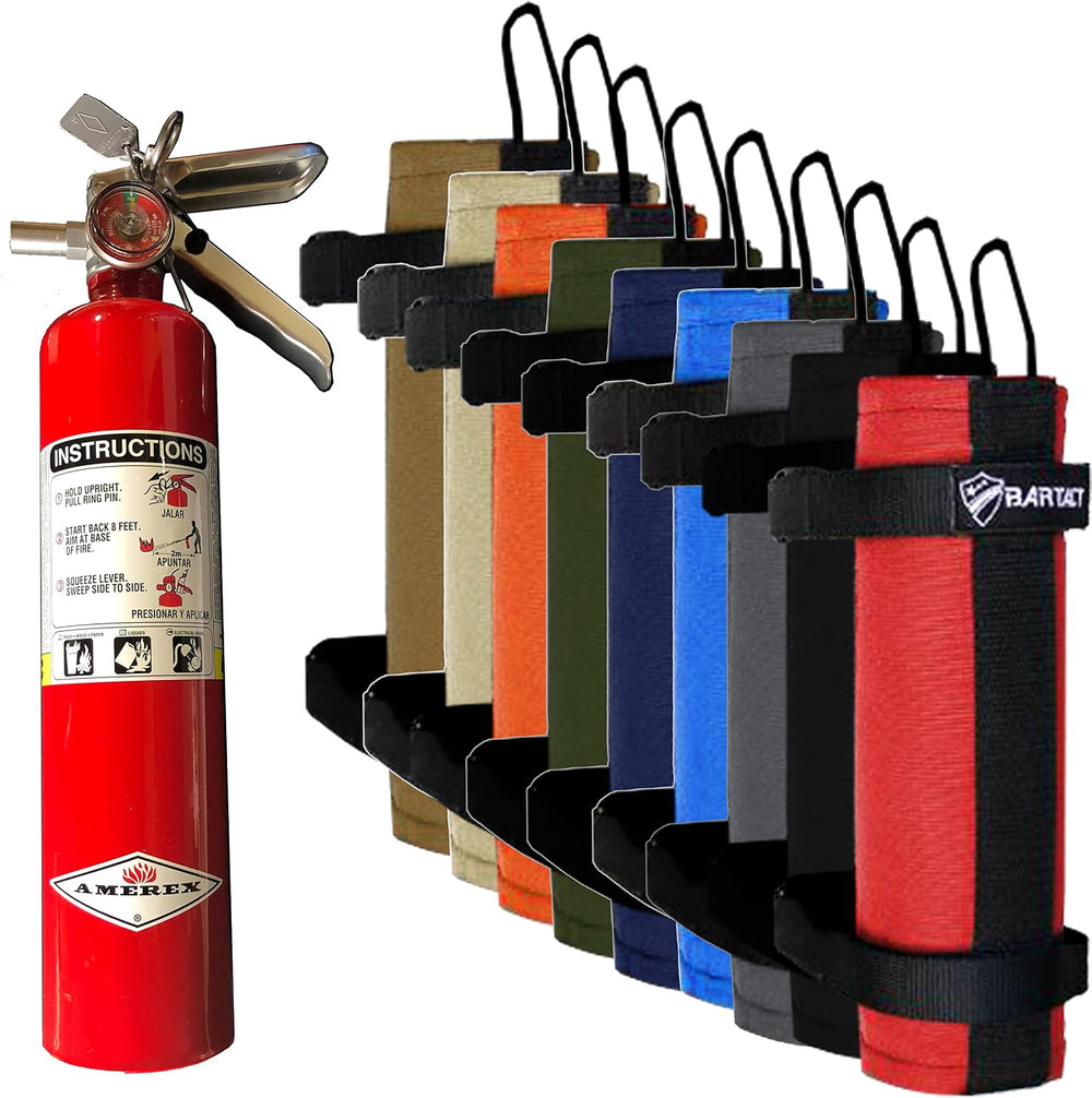 Bartact - 2.5 lb Roll Bar Fire Extinguisher Mount for Vehicle Holder, Adjusta...