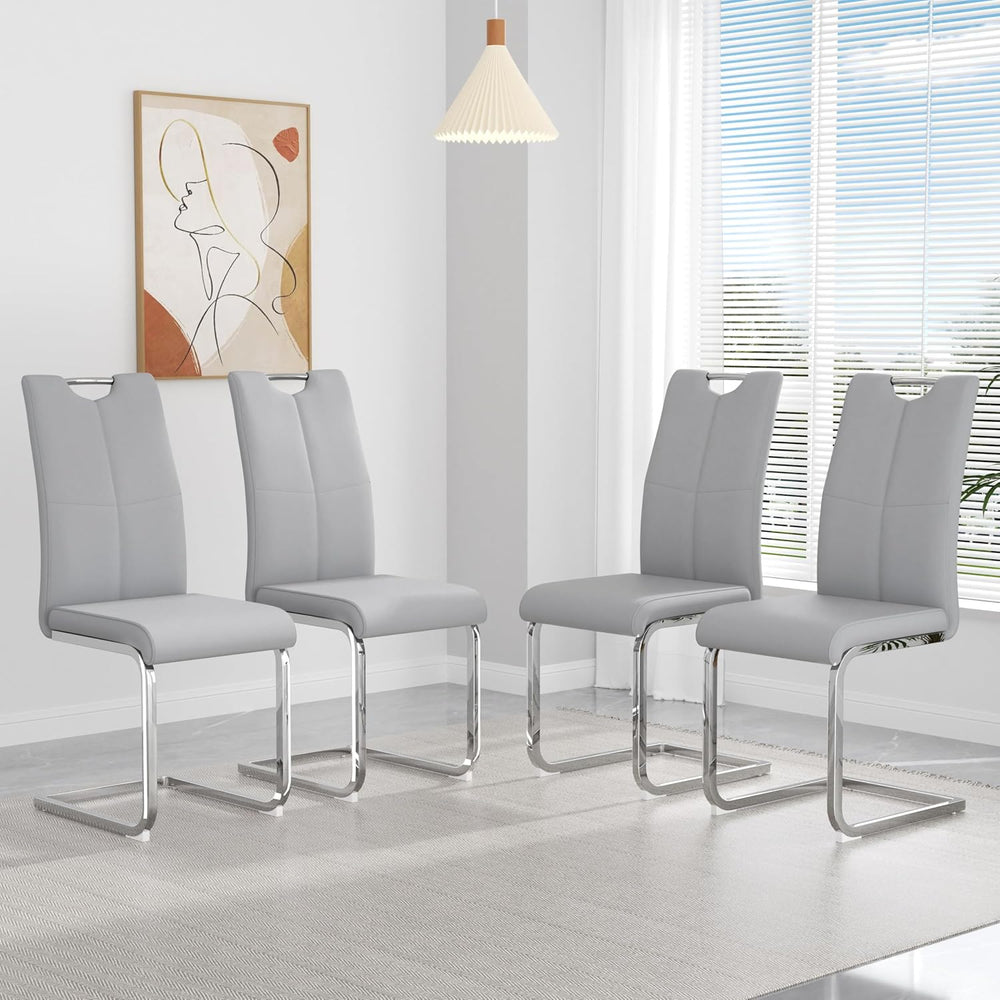 yeag Modern Dining Chairs Set of 4, High Back Kitchen and Kitchen Room Chairs...