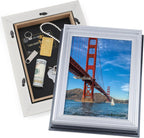 Diversion Safe 7.8"x10" Picture Frame Safe with Secret Compartment for Valuables, Hidden Storage Picture Frame Home Decoration, Wall-Mounted Secret Storage Box for Bedrooms, Living Rooms, and Offices