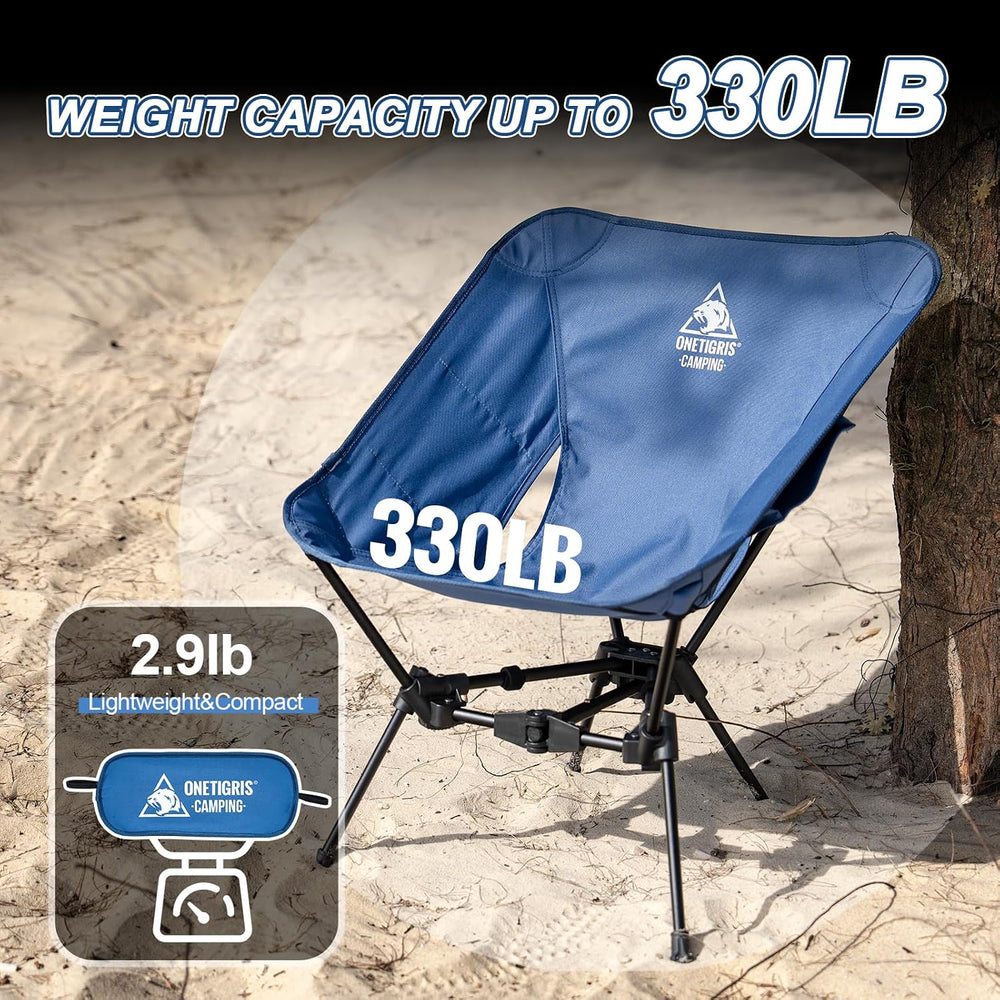ONETIGRIS Tigerblade Camping Chair, Lightweight Folding Backpacking Hiking Ch...