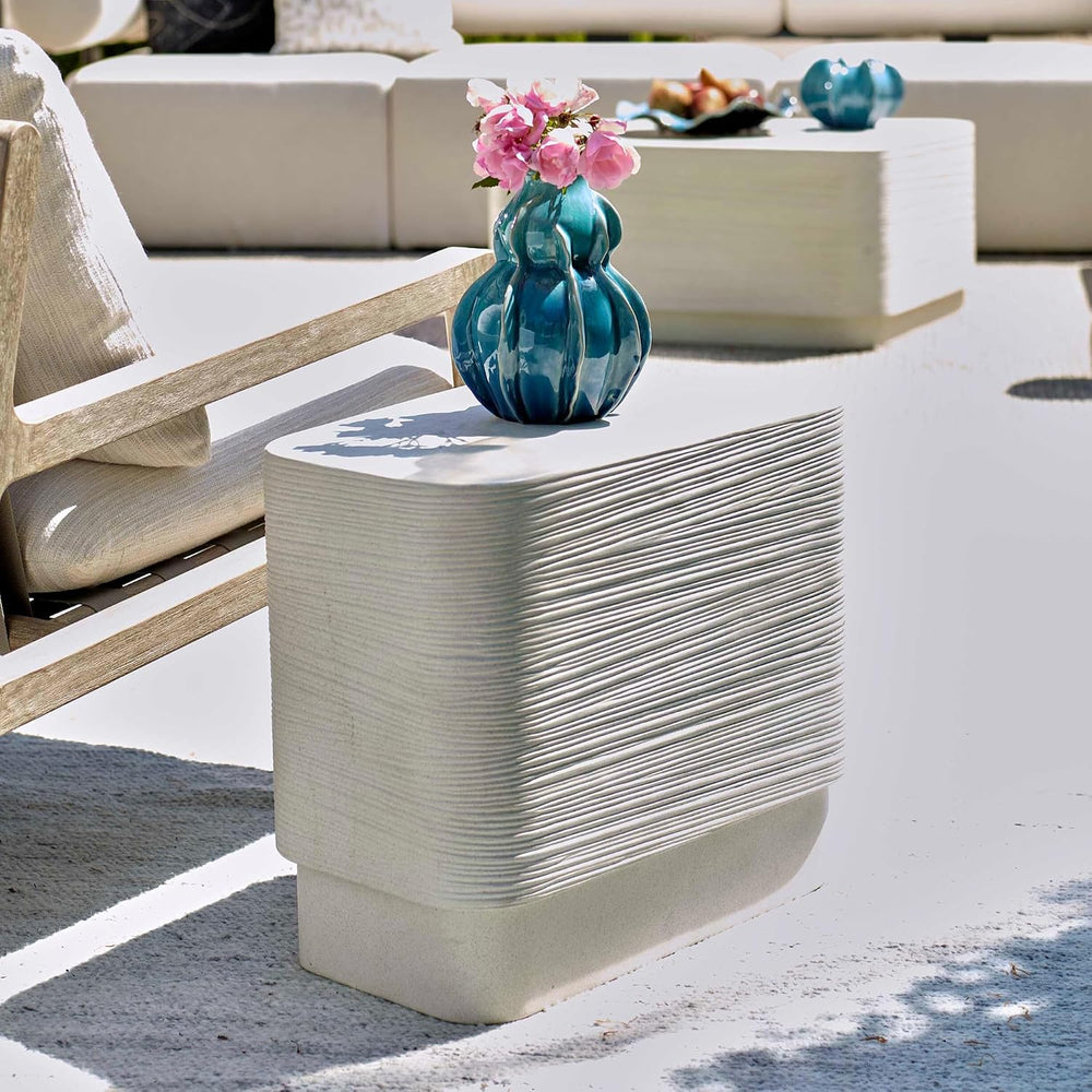 Saltwater Side Table, White