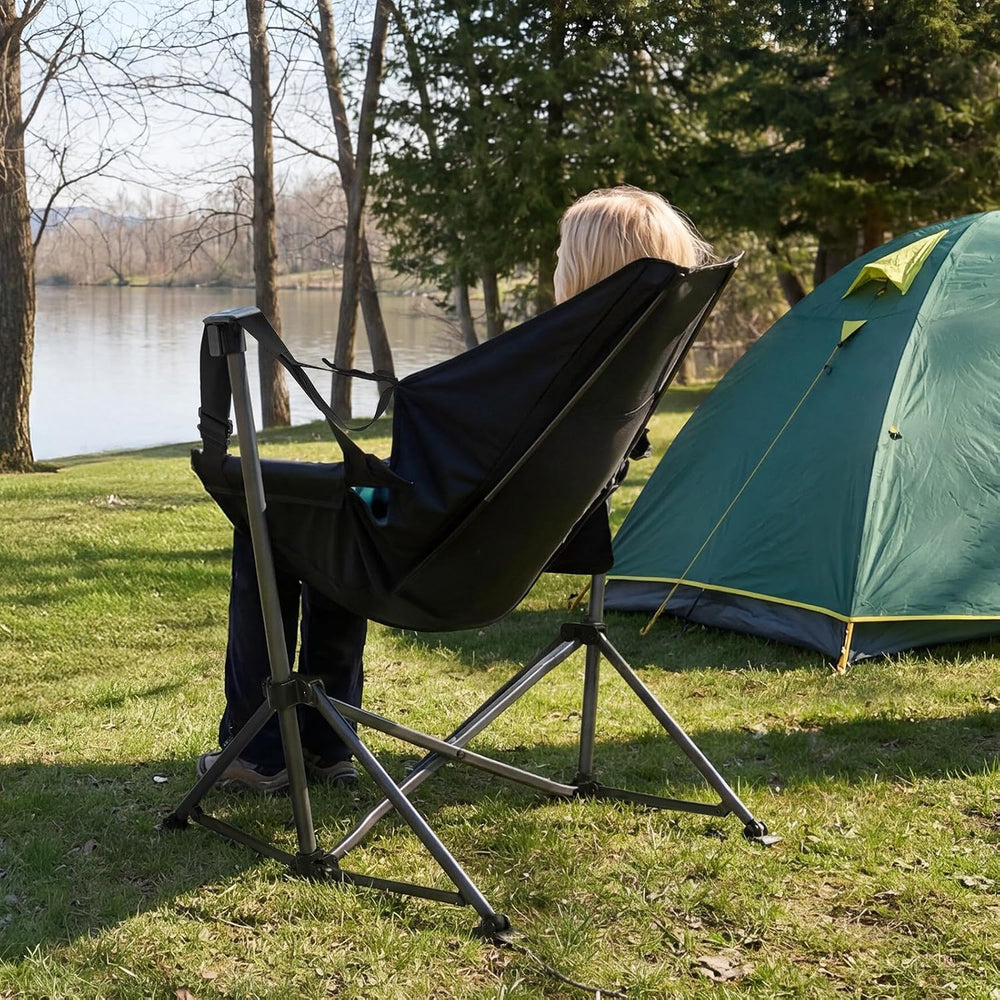 TIMBER RIDGE Hammock Camping Chair, Portable Oversized Swinging Camp Chairs |...