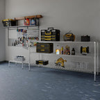 21" Deep x 72" Wide x 34" Height Wire Shelving Kit | 3-Tier | NSF Commercial Storage Rack Unit