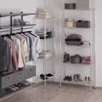 14" Deep x 36" Wide x 86" Height Wire Shelving Kit | 5-Tier | NSF Commercial Storage Rack Unit