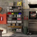 18" Deep x 48" Wide x 86" Height Wire Shelving Kit | 10-Tier | NSF Commercial Storage Rack Unit
