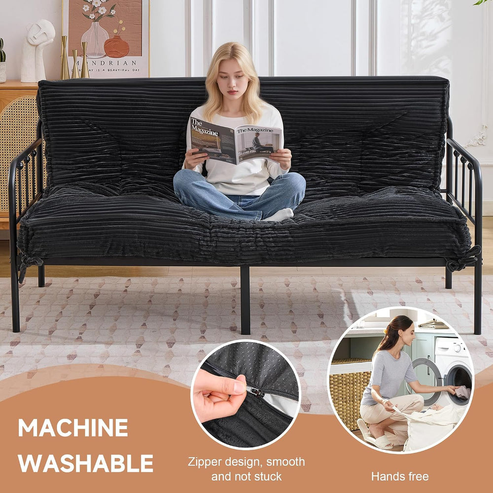 Futon Mattress Queen Size 8",Foldable Floor Mattress (Frame Not Included...