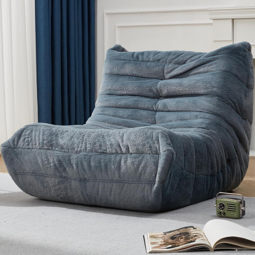 Hobestluk Big Bean Bag Chairs for Adults Fireside BeanBag Couch Togo Sofa | E...
