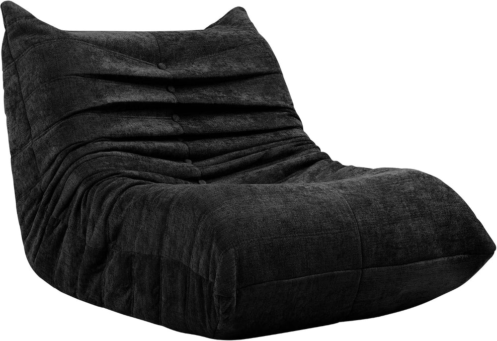 Vongrasig Bean Bag Chair for Adults, Line Fabric Lazy Sofa Couch, Memory Foam...