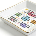 PUDDING CABIN Best Grandma Gifts from Grandchildren: Ceramic Ring Dish - Blessed to have a grandma like you - Gift for Grandma Mothers Day, Birthday, Christmas & Wedding