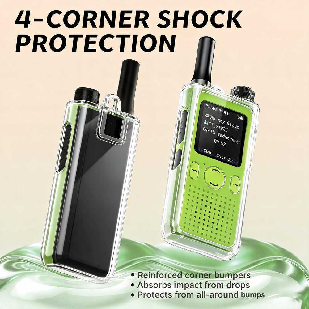 Lifetime Free Rapid Walkie Talkies Unlimited Range PoC Radios, 5000+ Miles Gl...