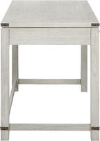 OSP Home Furnishings Baton Rouge Traditional Home Office Writing Desk, Champagne Oak