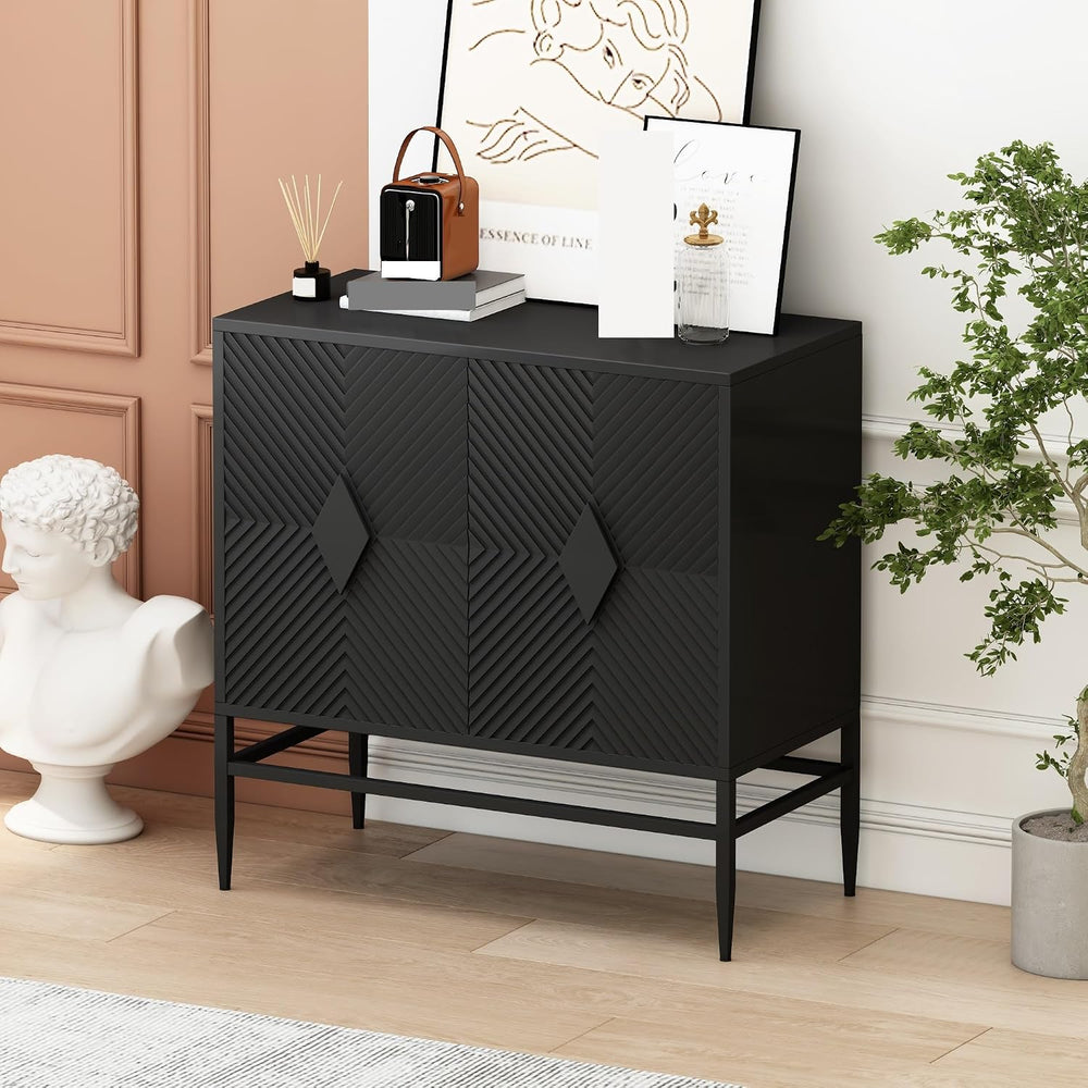 Modern Storage Cabinet, Accent Cabinet for Living Dining Room Entryway,for Ki...