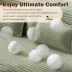 Convertible Folding Sofa Bed, 2-in-1 Full Size Floor Boneless Couch Bed, Corduroy Loveseat sleeper Couch Floor Sofa, Memory Foam Sleeper SofaBed, Small couches for small spaces, No Assembly, Green