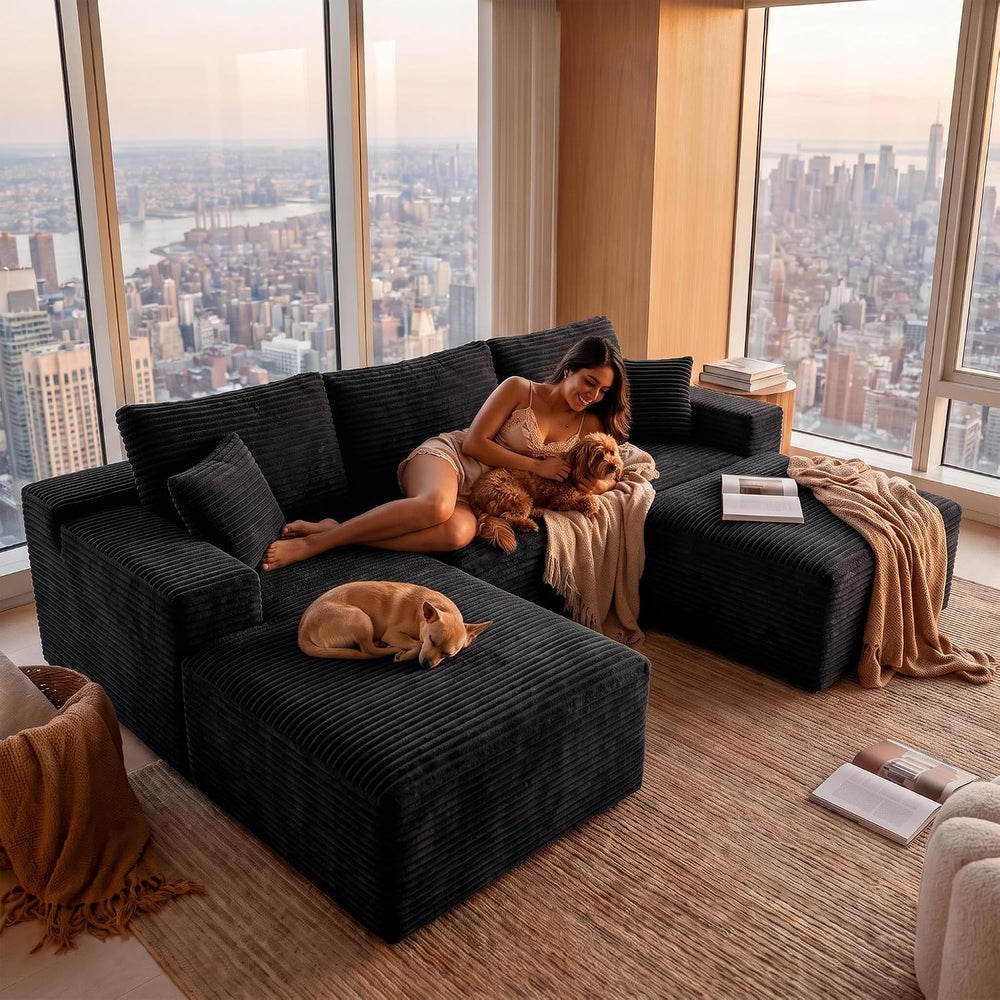 Boneless Couch Modular Sectional Sofa Cloud Couch