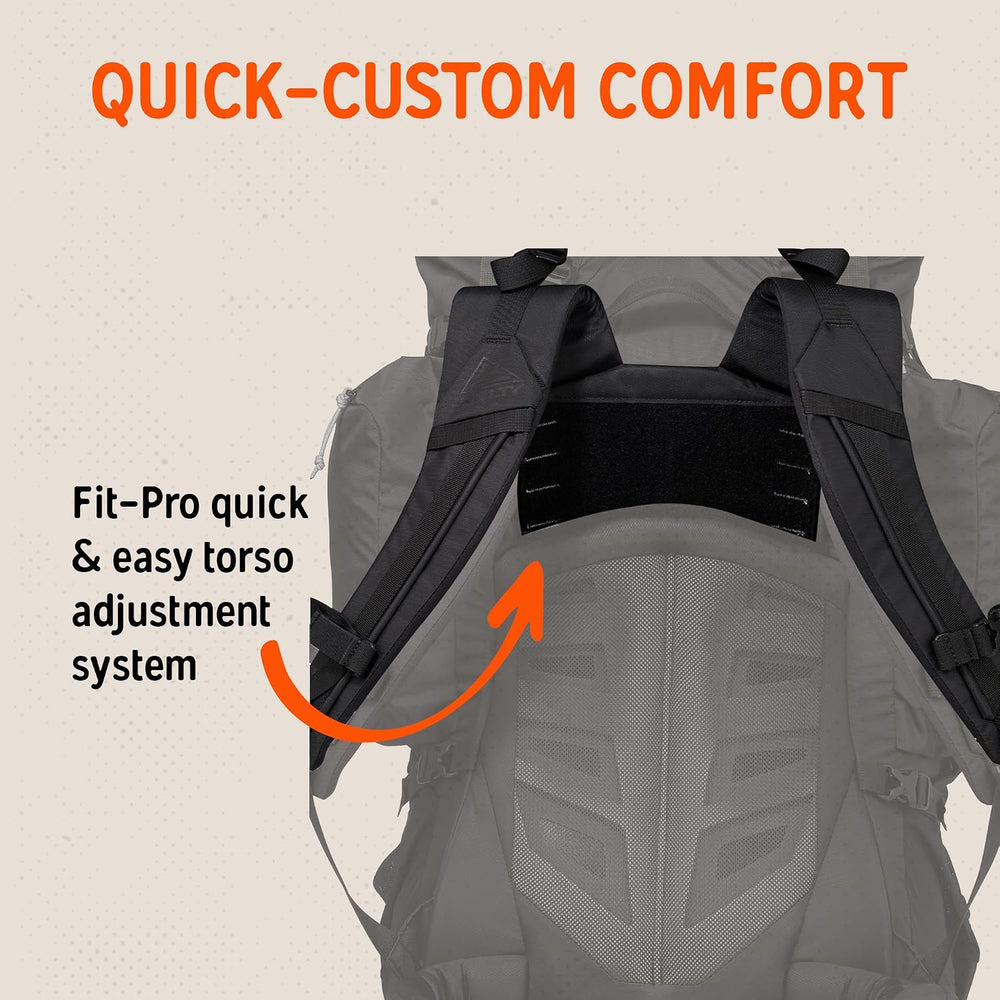 Kelty Coyote 60-105 Liter Internal Frame Backpack - Hiking, Backpacking, Trav...