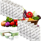 10-Pack Replacement Kits for OXO Good Grips GreenSaver Carbon Filter Refills, Compatible with OXO Good Grips GreenSaver Produce Keeper & Standing Crisper Drawer Insert, Keep Fruits Veg Fresh
