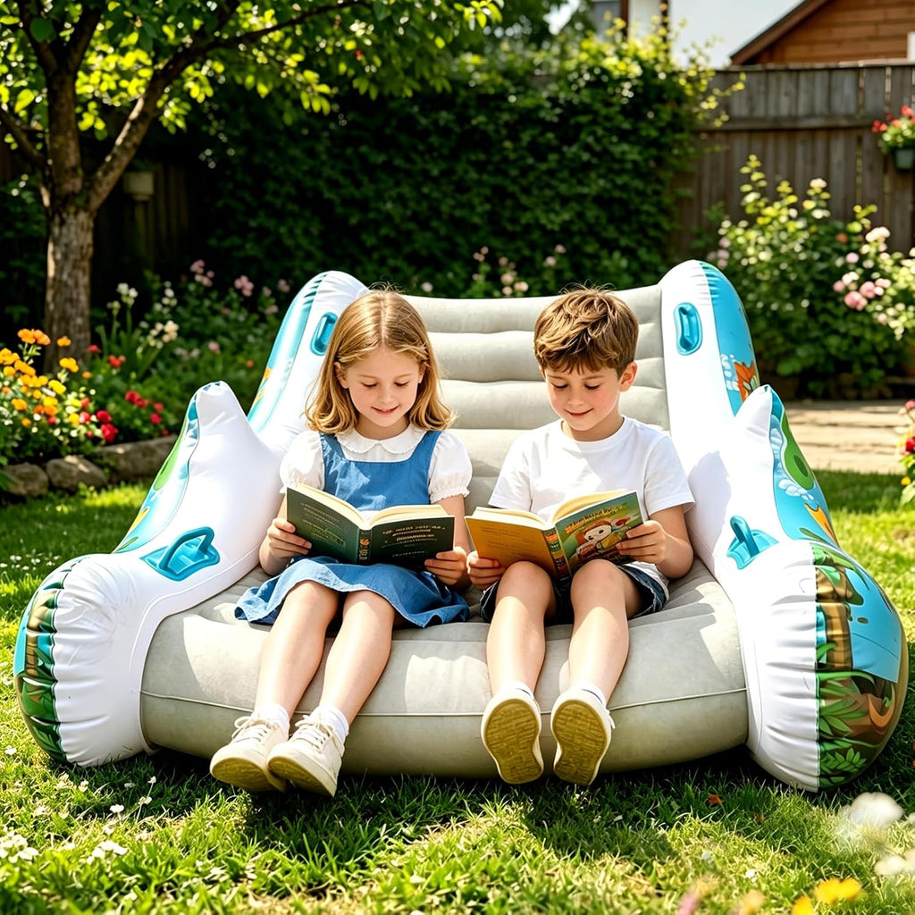 Sensory Inflatable Rocking Chair-Toddler Inflatable Rocking Chair for Sensory Needs, ADHD & Calming, Built in dual function air pump, Autism Sensory Products for Sensory Room, Ideal Gift for BoysGirls