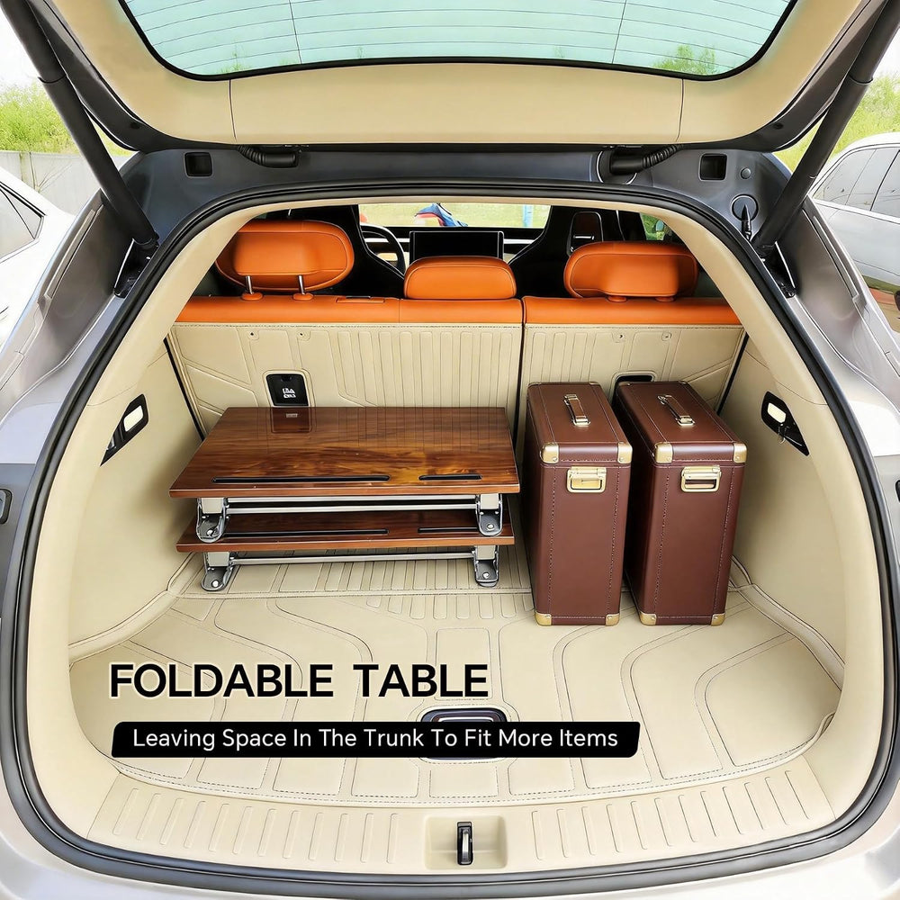 No Assembly Folding TV Tray Table C-Shaped Couch End Table with Cup Holder &a...