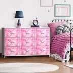 Sorbus Kids Dresser with 9 Drawers - Storage Unit Organizer Chest for Clothes - Bedroom, Kids Room, Nursery, & Closet