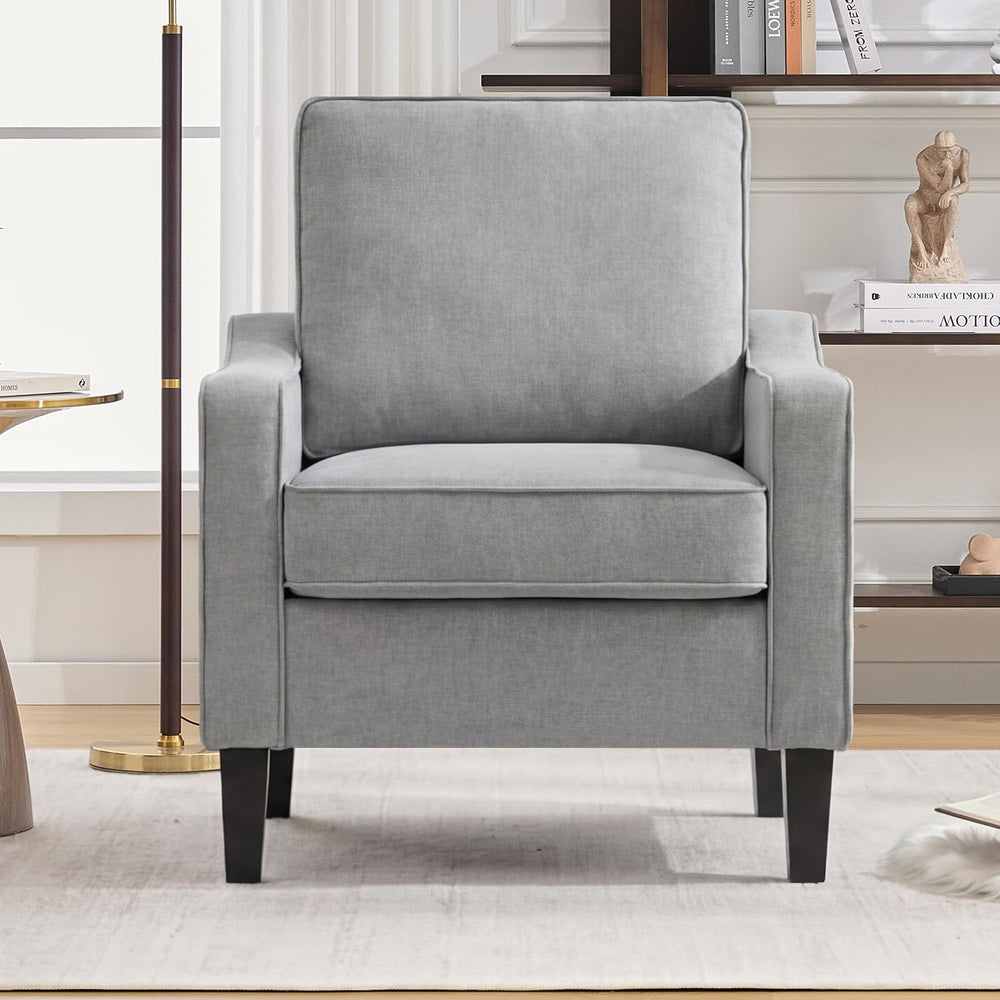 Mangodan Comfy Accent Chair for Living Room, Mid Century Modern Reading Chair...