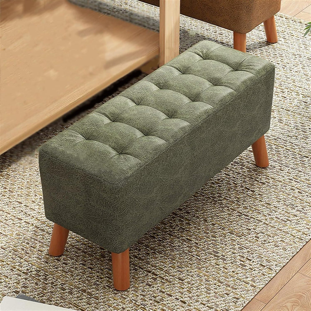 Modern Entry Door Shoe Bench Household Doorway Wearing Shoes Stool Long Cloth...