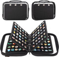 Enamel Pin Display Pages Pin Carrying Case, Pins Collection Storage Organizer Case, Travel Brooch Pin Display Bag (Pins Not Included)