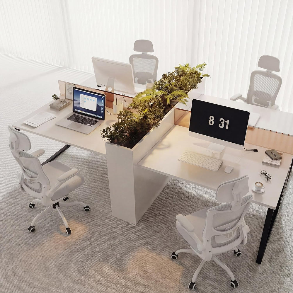 Ergonomic Office Chair for Long Hours, Adjustable Padded Lumbar Support for L...