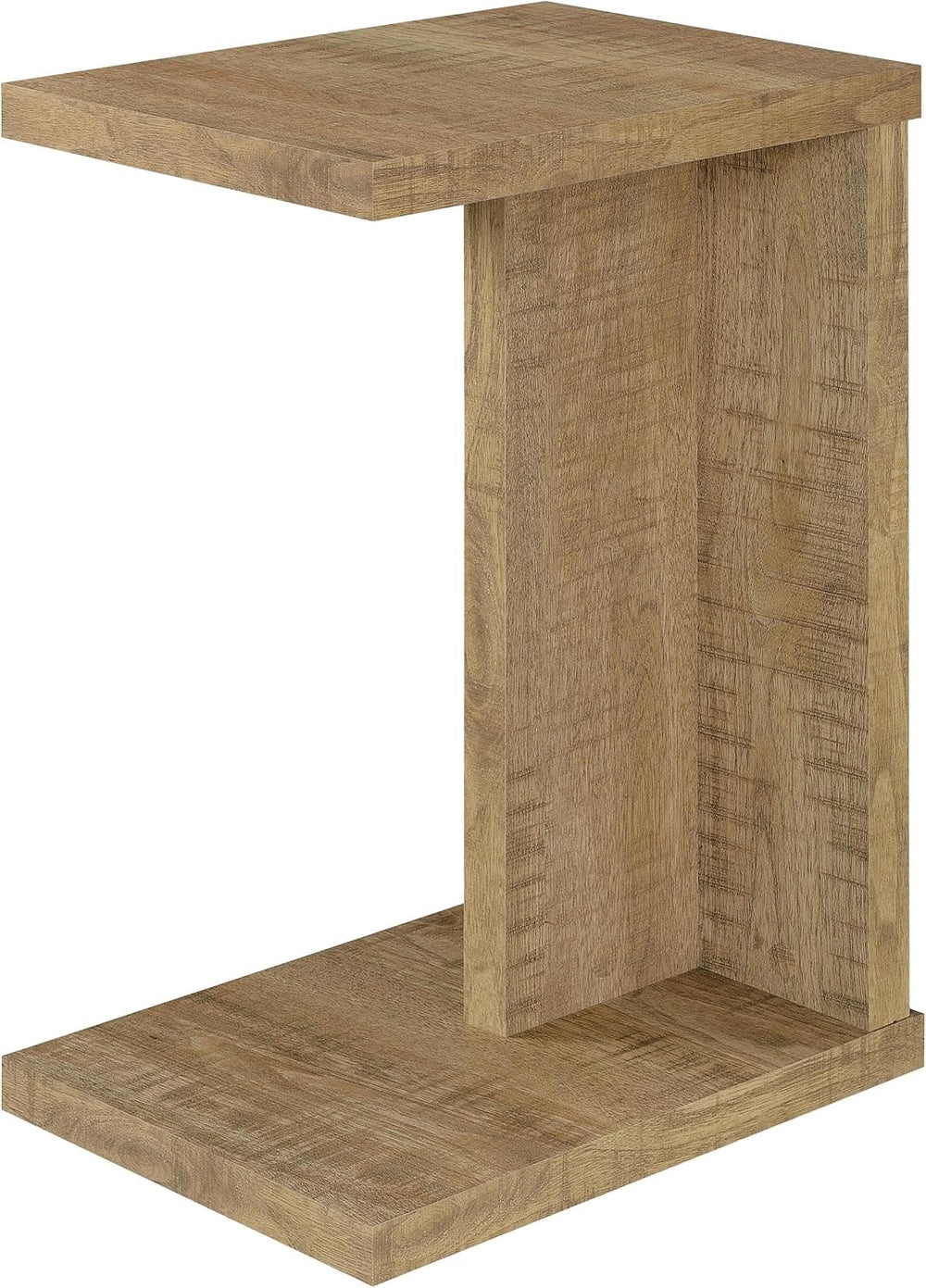 Coaster Home Furnishings - Clower - Wood - C-Shaped Side Table with Rectangul...