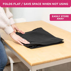 Cedar Clothes Storage Bag Organizer – Protects from Moths, Moisture, Dirt & Dust – Set of 2 Underbed Storage Bags for Clothes, Cashmere Sweaters, Bedding & More - Underbed Storage - Black