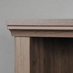 Sauder Miscellaneous Storage 3-Shelf Bookcase/ Book shelf, Salt Oak finish