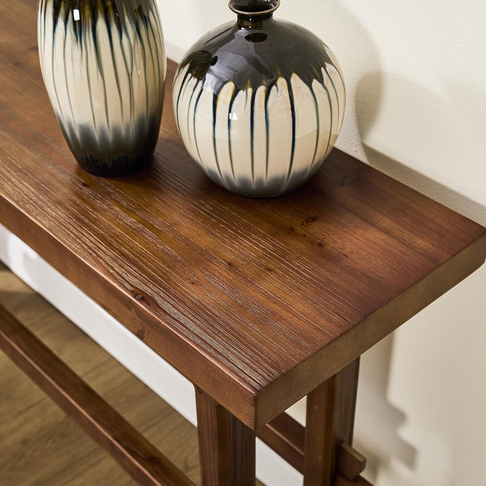 Skinny Entryway Table 59" Long Narrow Console Table for Hallway Farmhous...