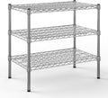 18" Deep x 30" Wide x 27" Height Wire Shelving Kit | 3-Tier | NSF Commercial Storage Rack Unit