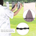 TOPINCN Retractable Portable Clothesline for Travel, 2 Pieces Travel Clothesline Portable Retractable with Suction Cups, Clothing Line Camping Accessories Clothes Drying Line