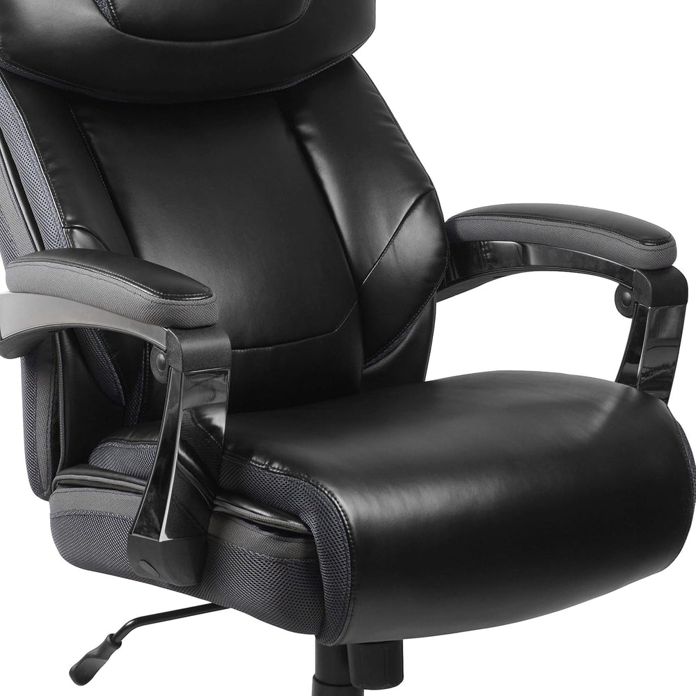 Flash Furniture Hercules Series High-Back Swivel LeatherSoft Office Chair, Er...