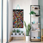 PACMAXI Shoe Charms Organizer, Hanging Shoe Charm Holder with 188 Holes