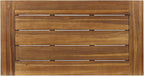 Christopher Knight Home Carlisle Outdoor Acacia Wood Coffee Table, Sandblast/Rustic Metal