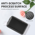 Restree Weekly Pill Organizer, Magnetic Moisture Proof Pill Case, Large Capacity Travel Pill Box with Inner Clear Lid for Vitamins, Supplements, and Daily Medications 8 Compartment (Black)