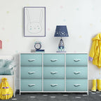 Sorbus Kids Dresser with 9 Drawers - Storage Unit Organizer Chest for Clothes - Bedroom, Kids Room, Nursery, & Closet