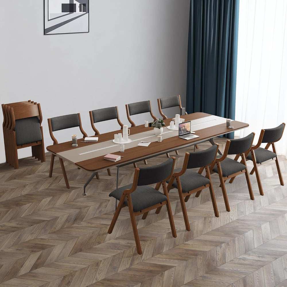 Folding Upholstered Dining Chairs 2-Piece Set,Ready to go. | Upholstered with...