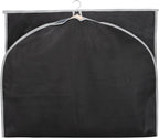 Syeeiex 40 Inch Suit Bag, Garment Bags for Hanging Clothes, Black, Set of 5 | Breathable Suit Bag, Dustproof Hanging Garment Bag, Clear Window and ID Card Holder for Shirts, T-shirts and Jackets