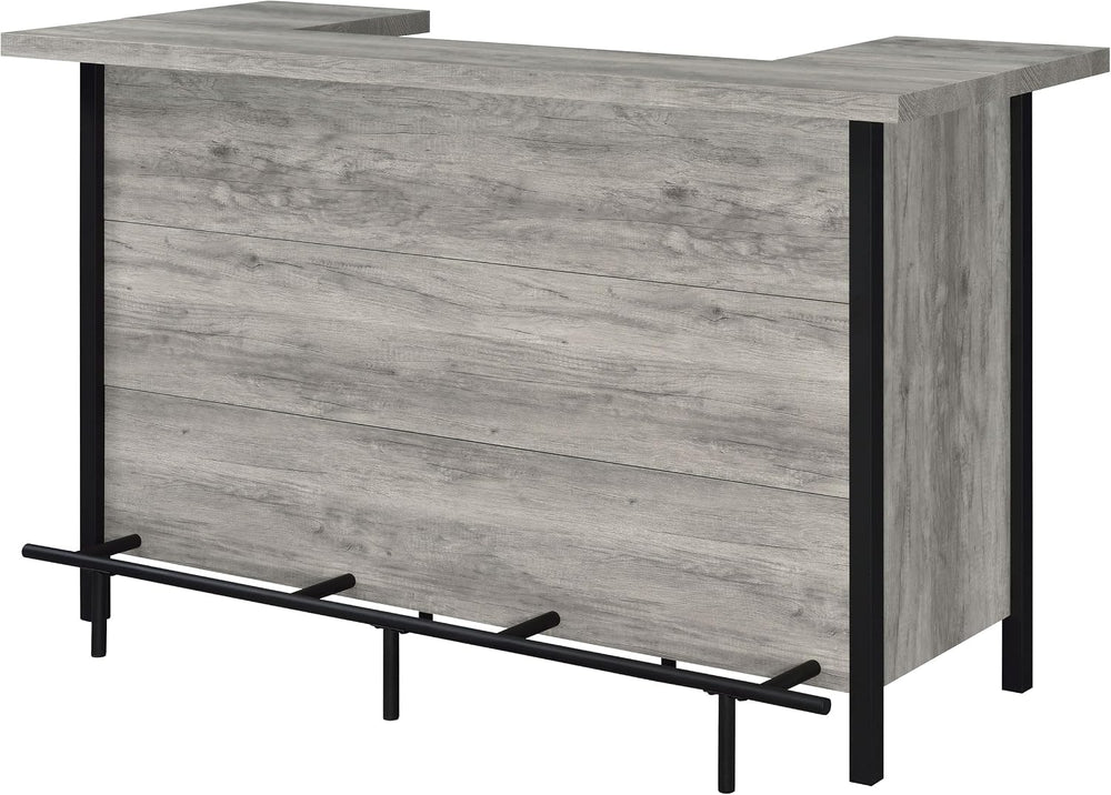 Coaster Home Furnishings - Bellemore - Wood & Metal - Bar Cabinet with Bo...