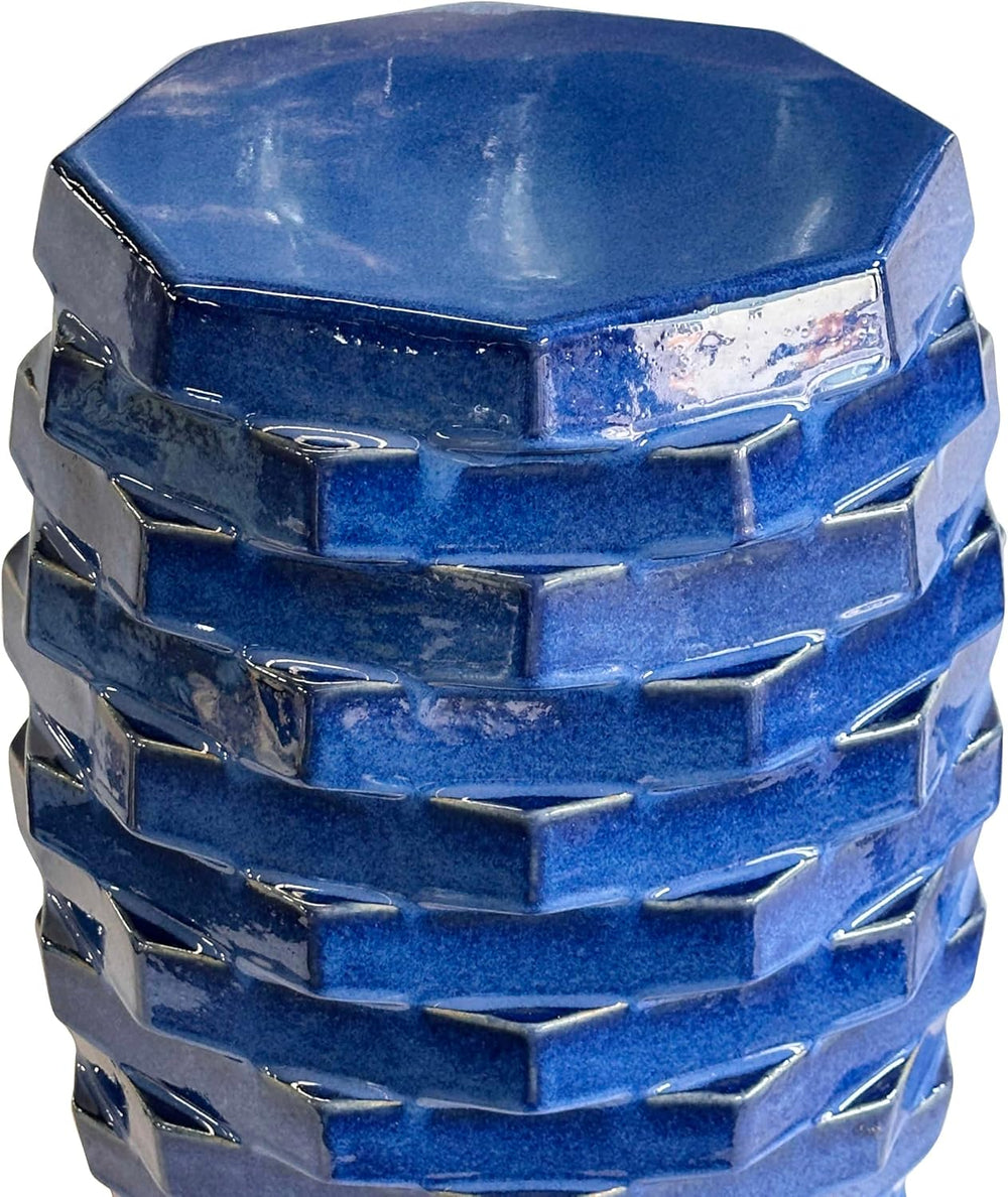 Tov Furniture Trax Azul Ceramic Table