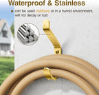 Coat Hooks Wall Mount for Hanging: 20LB Sturdy Hanger for Backpack, Towel, Bag, for Closet, Bathroom, Door, Mushroom, Brushed Gold 10 Pack, 3.75"