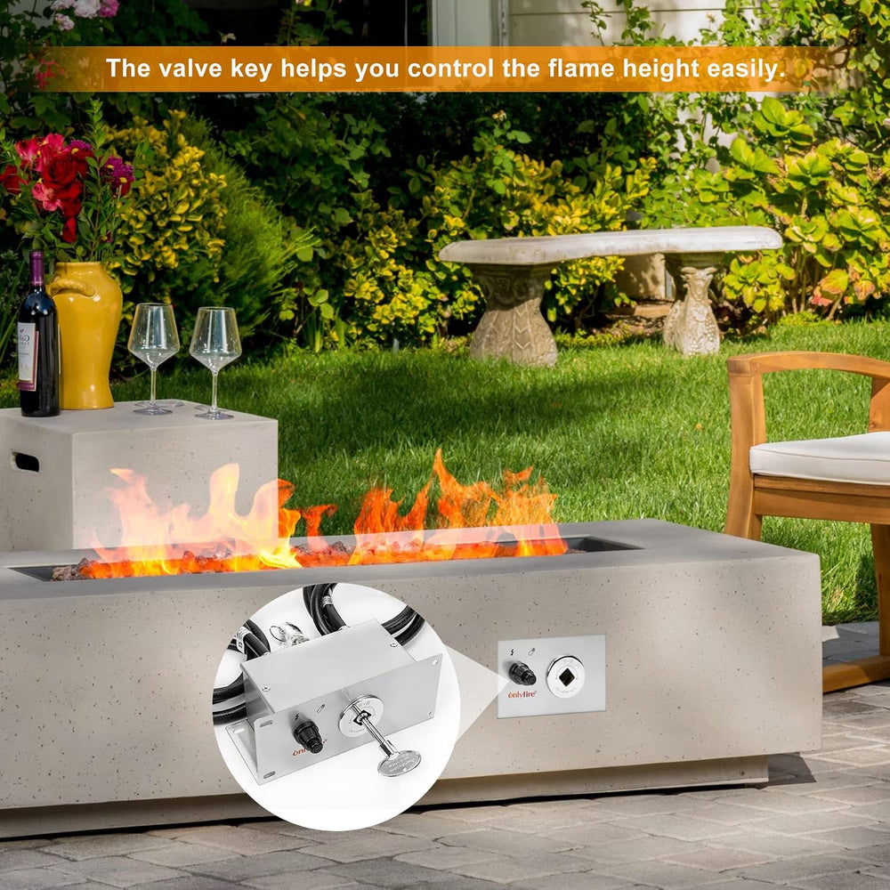 onlyfire All-in-One Natural Gas Fire Pit Ignition System Kit