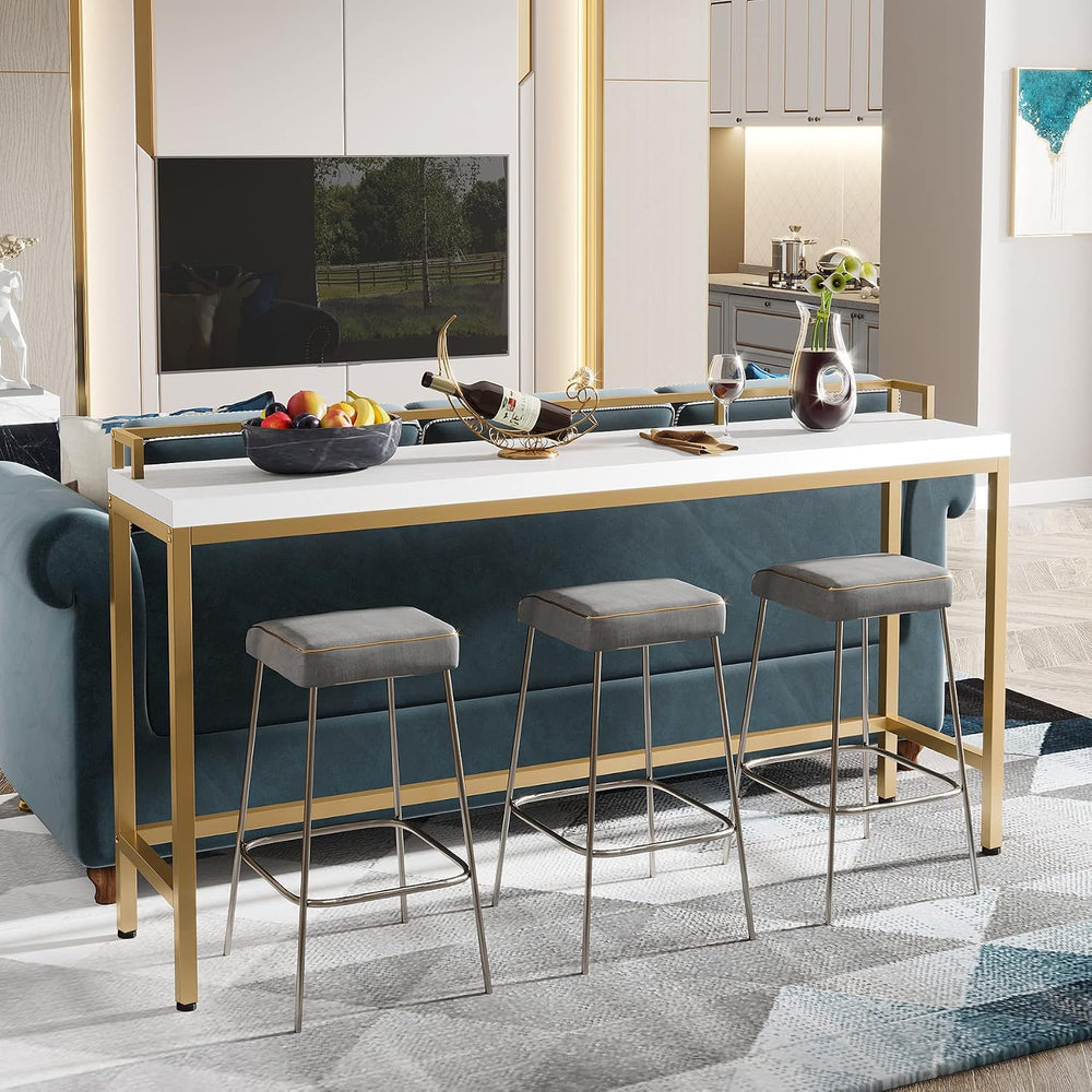 Tribesigns 70.9 inch Extra Long Sofa Table, Narrow Console Table Behind Couch...