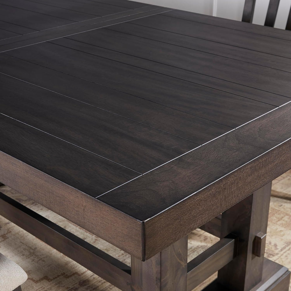 Steve Silver Furniture Napa 9pc Dining Table Set, 72"-90"-108"...