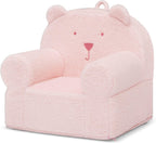 GAP babyGap Sherpa Bear Chair - Greenguard Gold Certified, Blush