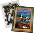 Diversion Safe 7.8"x10" Picture Frame Safe with Secret Compartment for Valuables, Hidden Storage Picture Frame Home Decoration, Wall-Mounted Secret Storage Box for Bedrooms, Living Rooms, and Offices