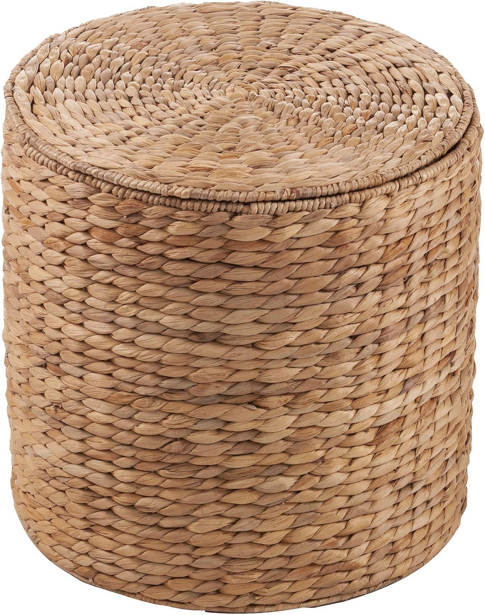 SEI Furniture - Satalia Round Water Hyacinth Storage Tables - 2 Piece Set - B...