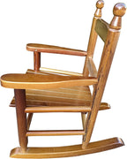 Kids Rocking Chair, Toddler Rocking Chair, Children’s Rocking Chair Porch Rocker Chair with Classic Rocker and Hardwood Construction, for Nursery, Indoor, Outdoor, Living Rooms, Bedrooms (Oak)